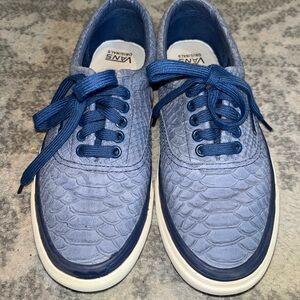 Mens Vans WTAPS OG Era LX Anaconda Blue Skate Shoes